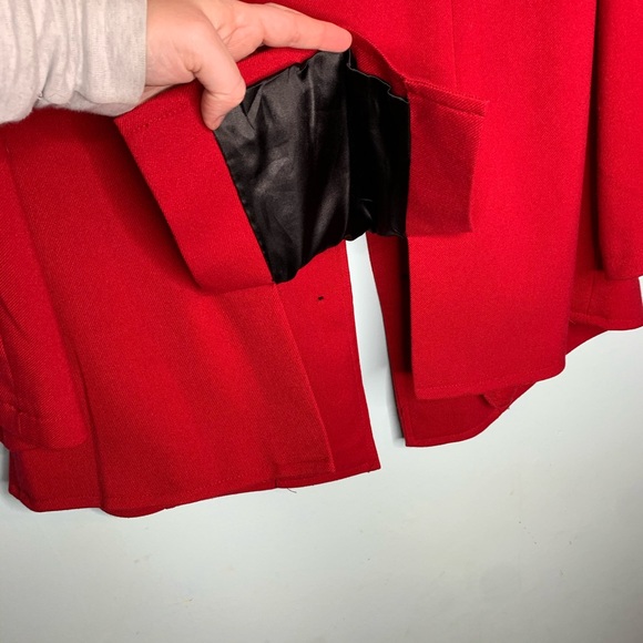 Lane Bryant Red 3/4 Sleeve Jacket - Picture 7 of 8